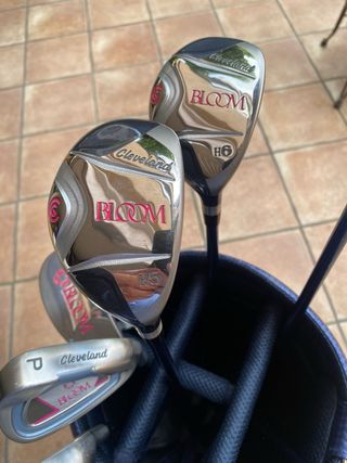 Juego Palos Golf Cleveland Mujer Azul/Rosa
