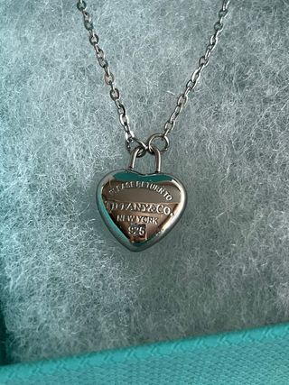 Collar Corazón Plata