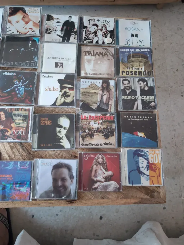 Lote CDs Música Española y Latina Variada