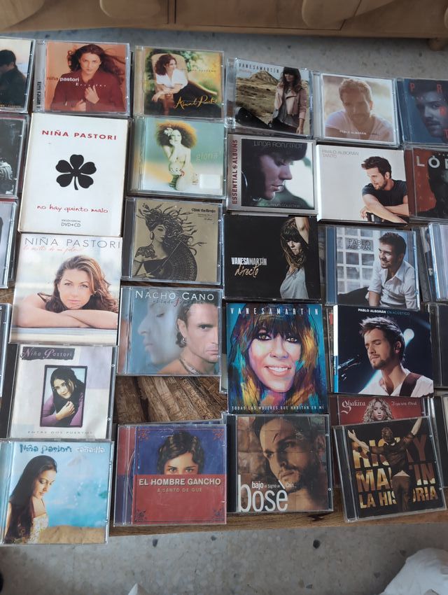 Lote CDs Música Española y Latina Variada