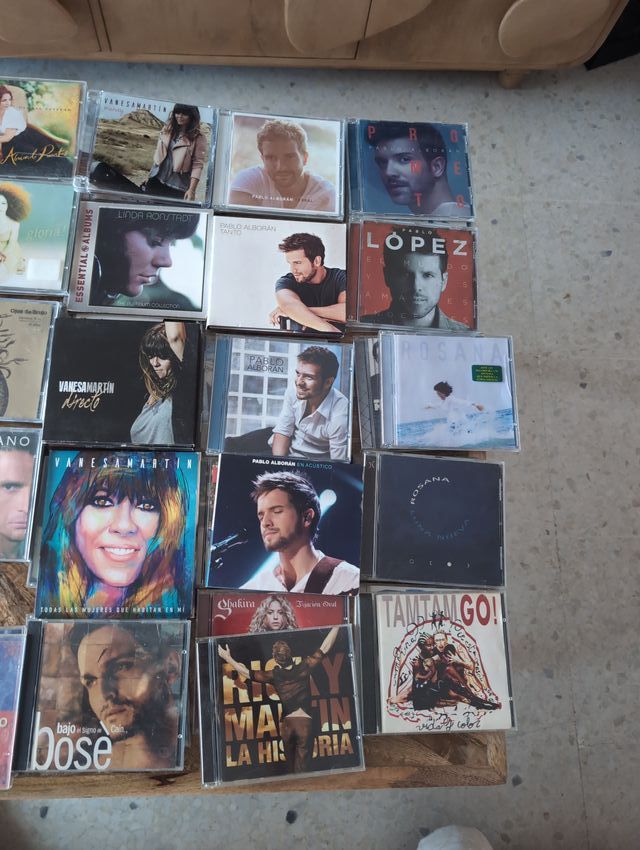 Lote CDs Música Española y Latina Variada