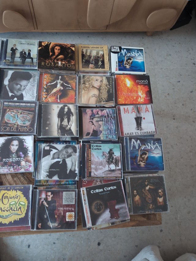 Lote CDs Música Española y Latina Variada