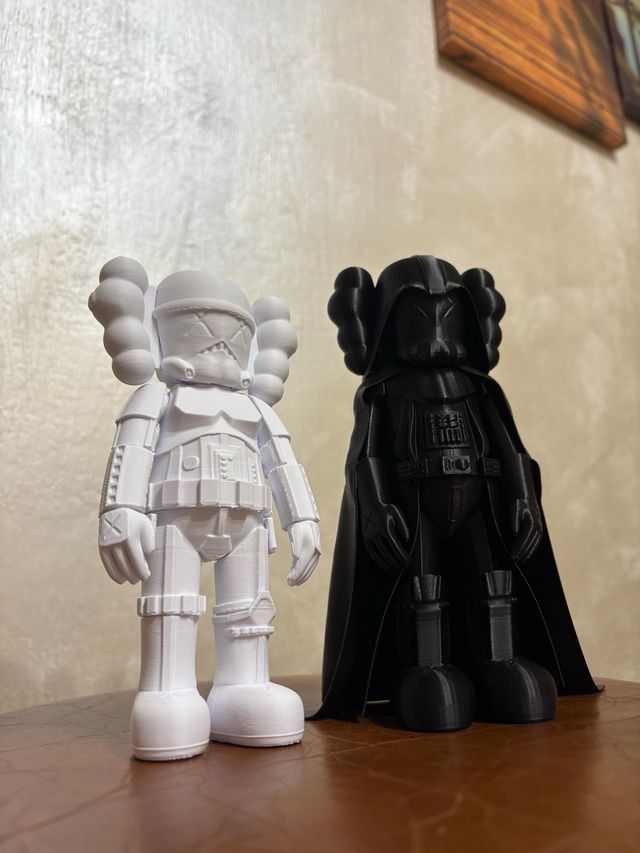 Set Kaws Star Wars Stampa 3D 25cm