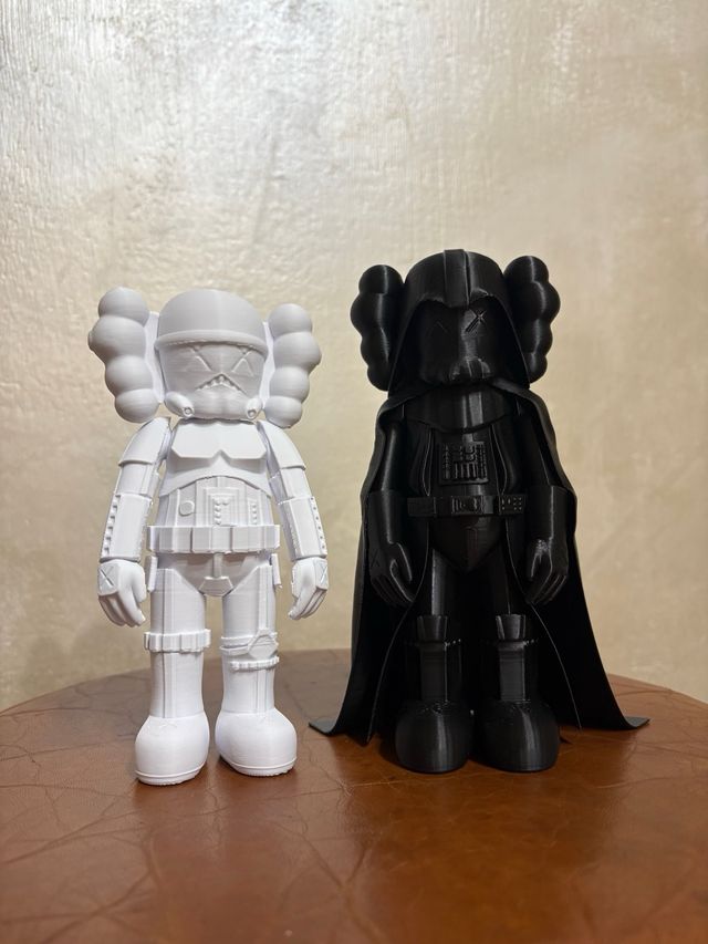 Set Kaws Star Wars Stampa 3D 25cm