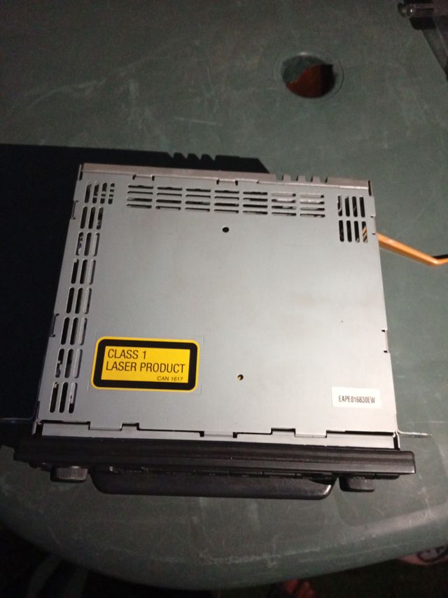 Radio CD Coche Negro