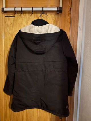 Chaqueta Zara Kids Negra Forrada