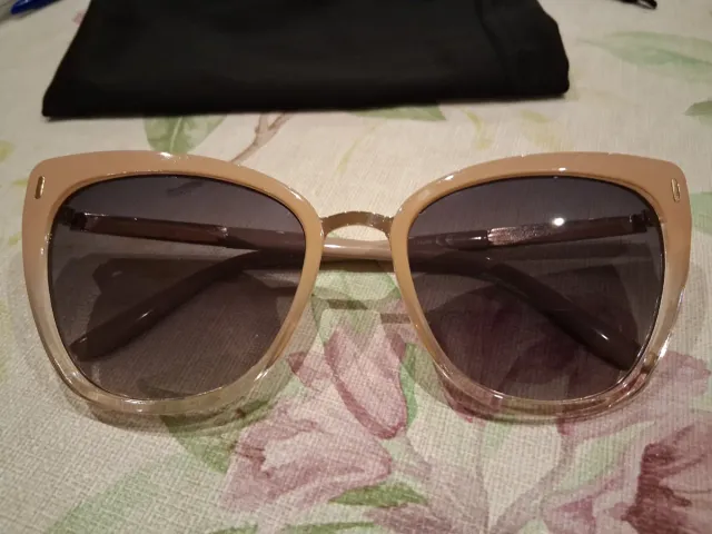 Gafas de sol mujer marrones y beige