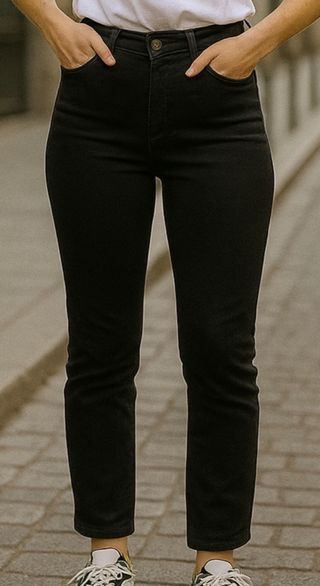 Pantalón vaquero negro Massimo Dutti