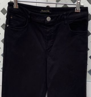Pantalón vaquero negro Massimo Dutti