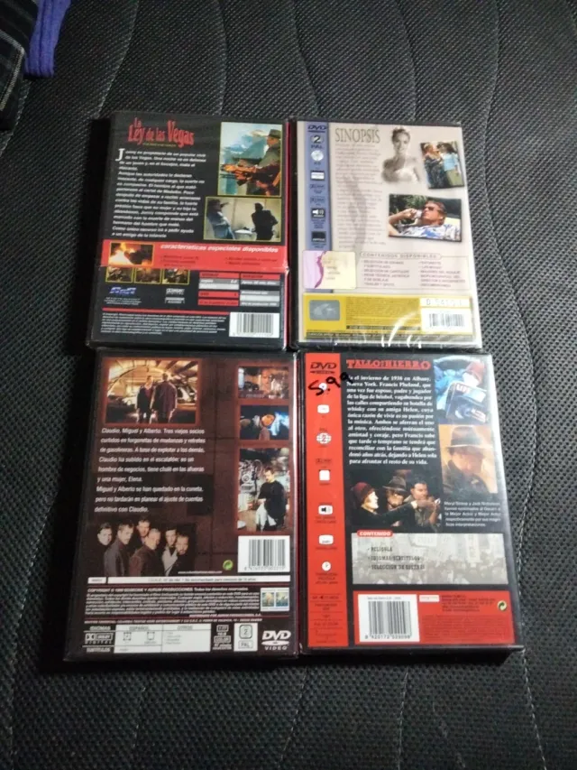 4 Películas DVD Precintadas