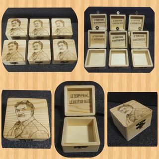 Caja de madera personalizada 