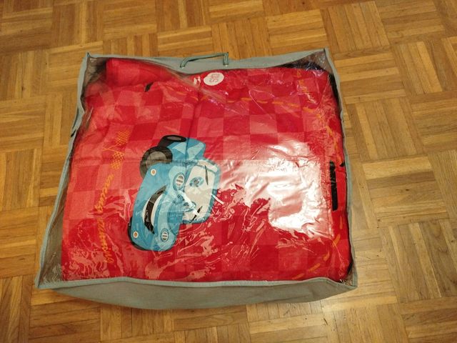 Edredón Cars Rayo McQueen Cama 90 + funda original