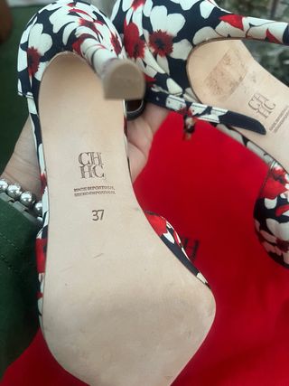 Zapatos Carolina Herrera Flores