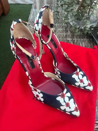 Zapatos Carolina Herrera Flores