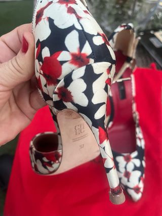 Zapatos Carolina Herrera Flores