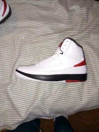 Air Jordan 2 Retro Blanco Rojo