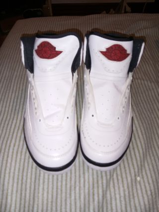 Air Jordan 2 Retro Blanco Rojo