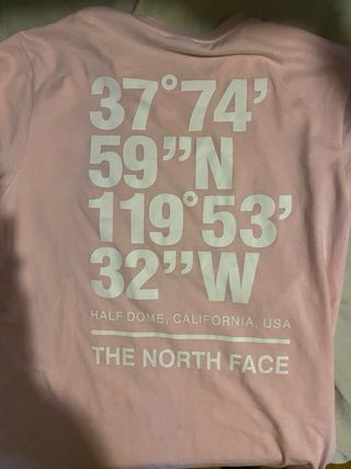 Camiseta The North Face Rosa Talla M
