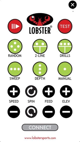 Máquina Lanzapelotas Lobster Grand 5 Lithium