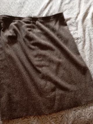 Traje chaqueta mujer marrón y verde