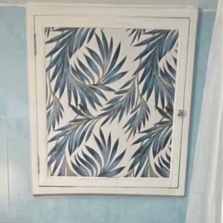 Adorno para ventana con hojas