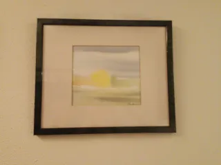 2 Quadri ad acquerello 42x36