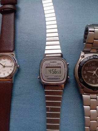 Lote 4 Relojes Casio