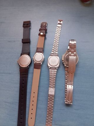 Lote 4 Relojes Casio