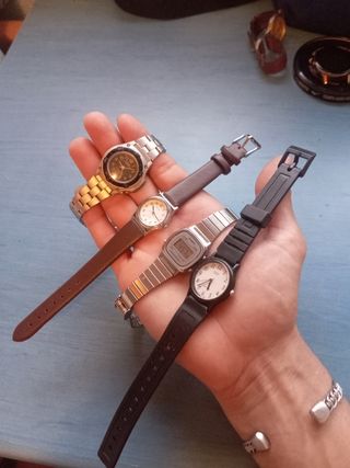 Lote 4 Relojes Casio