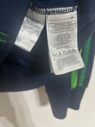 Chaqueta Adidas Vintage Y2K Rayas Verdes