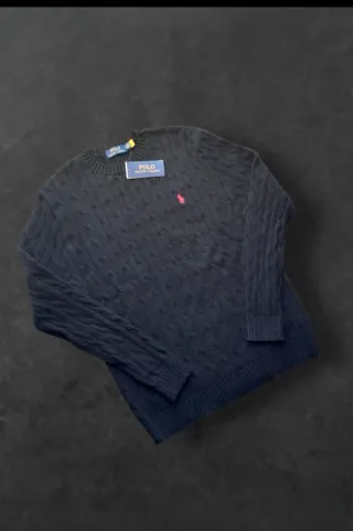 Polo Ralph Lauren – Maglione Cable Knit Nero
