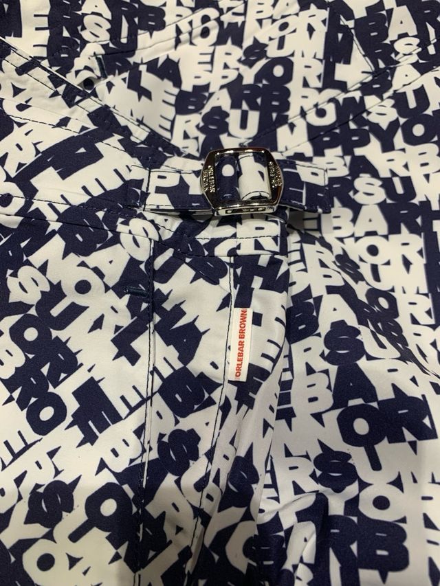 Costume da bagno Orlebar Brown Bulldog Blu/Bianco