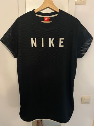 Camiseta Nike Malla Negra Talla XL