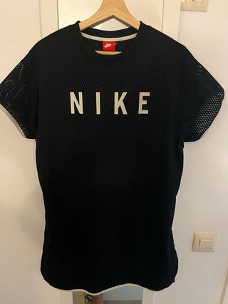 Camiseta Nike Malla Negra Talla XL