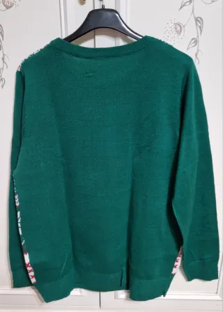 Maglione Donna Natale Renna Babbo Natale