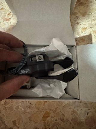 Desviador y Maneta Shimano XT