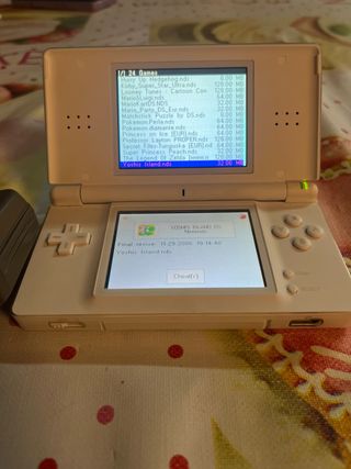 Nintendo DS Lite Blanca + Juegos y cargador