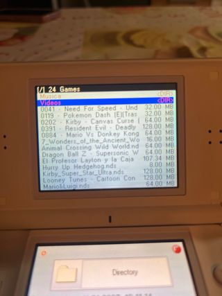 Nintendo DS Lite Blanca + Juegos y cargador