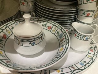 Juego de vajilla completo 8 servicios