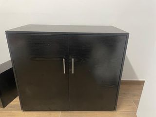 Acuario 200L con mueble negro