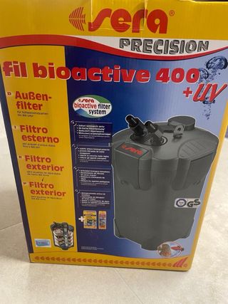 Acuario 200L con mueble negro