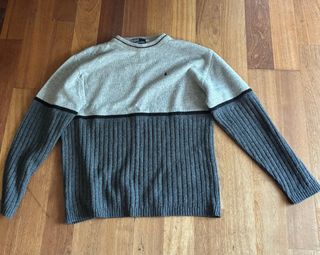 Jersey Polo Ralph Lauren Gris Talla XL