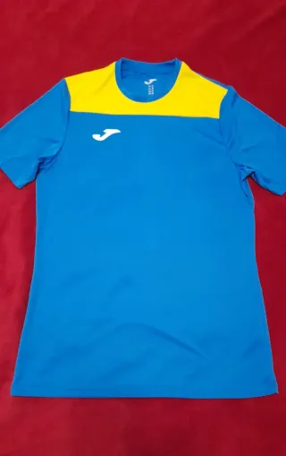 Conjunto Fútbol Joma Azul y Amarillo