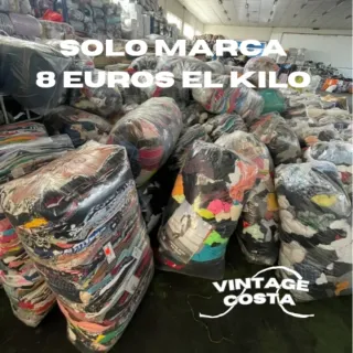 ROPA DE MARCA AL POR MAYOR SOLO 8€ EL KG GRADO A