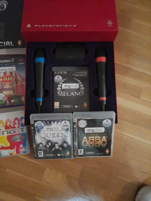 Singstar Mecano PS3 + Juegos + Micrófonos