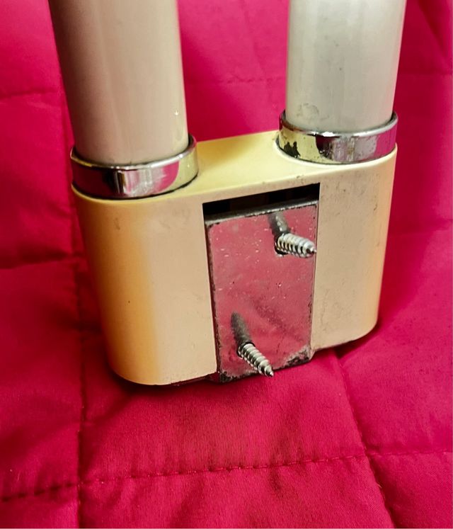 Porta asciugamani doppio bagno bianco