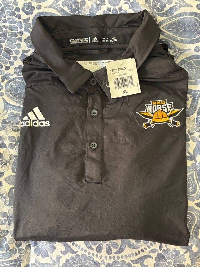 Polo Adidas NKU Norse Tech XL Negro Nuevo
