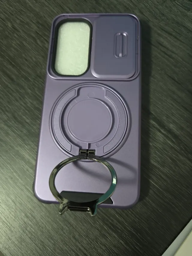 Funda Samsung S24 Lila con Soporte