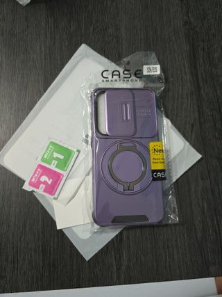 Funda SAMSUNG S24 Lila con Soporte