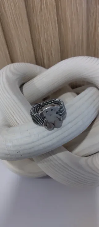 Anillo Tous Oso Plata